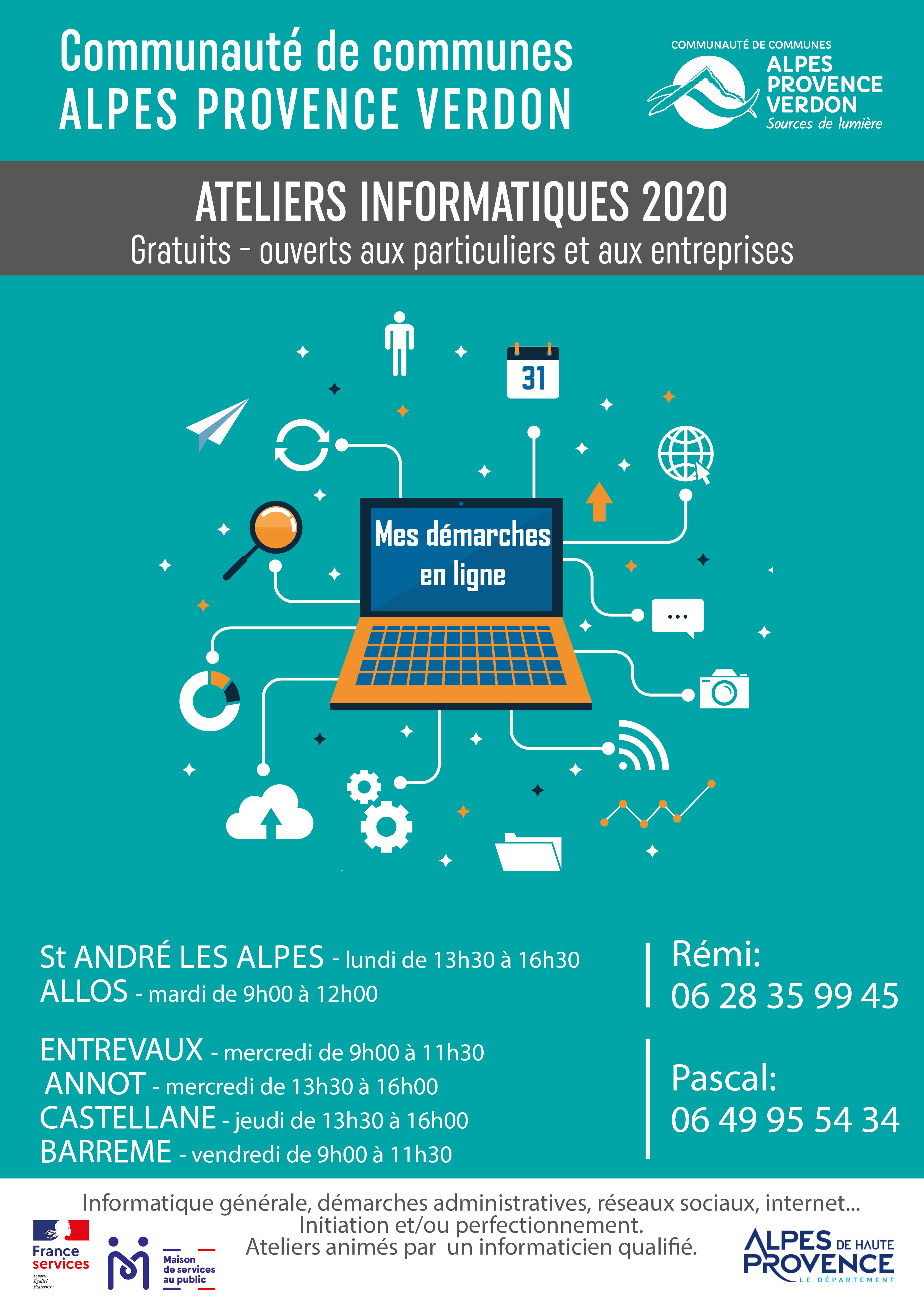 CCAPV ateliers informatique imp | Mairie de Barrême