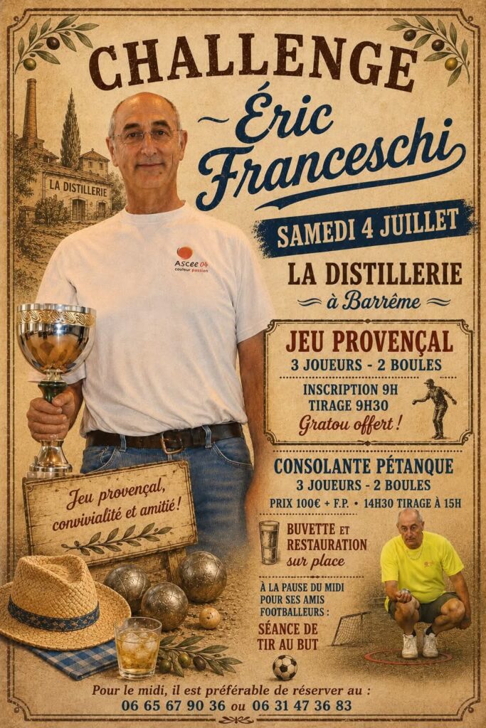 CHALLENGE FRANCESCHI | Mairie de Barrême