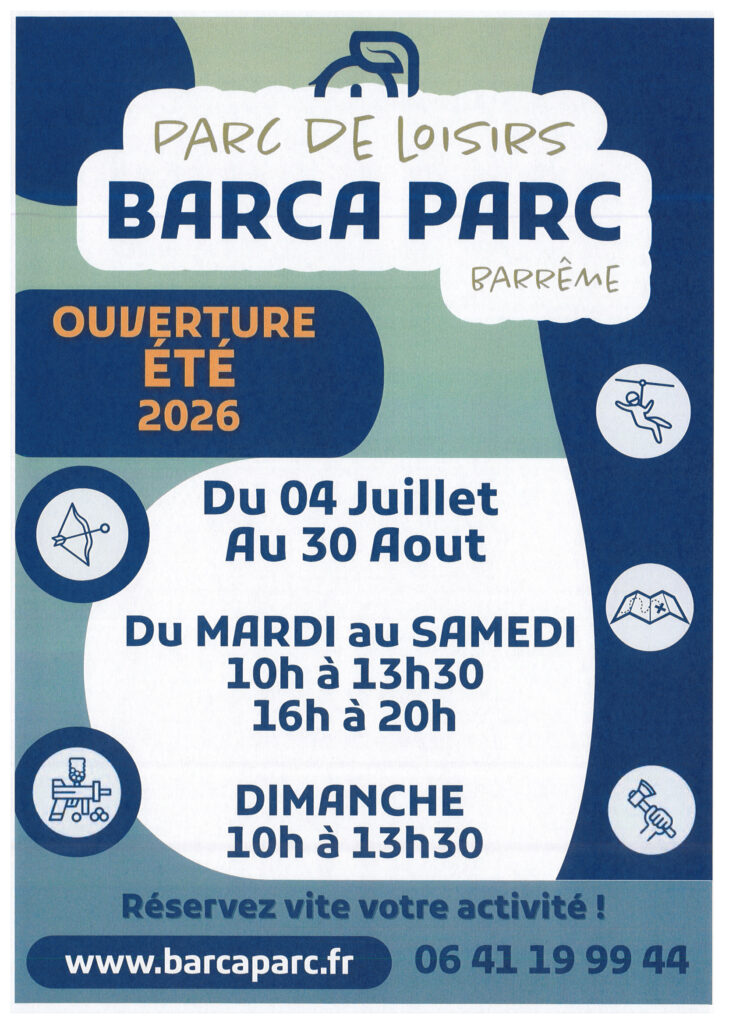 barca ete | Mairie de Barrême