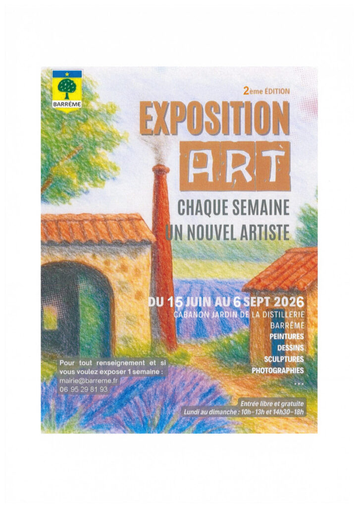 expo 2026 | Mairie de Barrême