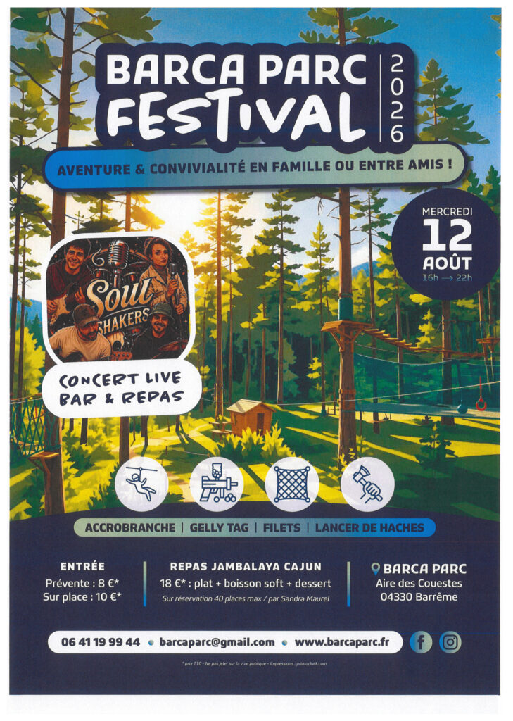FESTIVAL | Mairie de Barrême